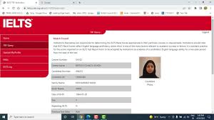 Ielts Trf Verification