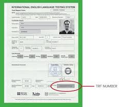 Ielts Candidate Number