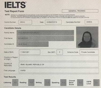 Candidate Number In Ielts