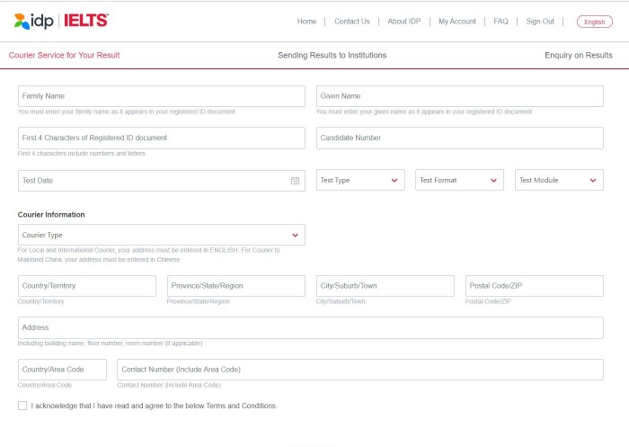 Idp Ielts Results Online